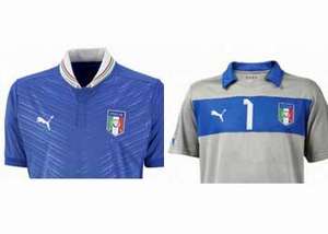 Le nuove maglie della Nazionale di calcio italiana