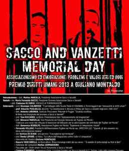 SACCO AND VANZETTI MEMORIAL DAY