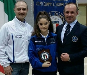 Esiree Eronia vice campionessa italiana vince il premio A.N.A.O.A.I.