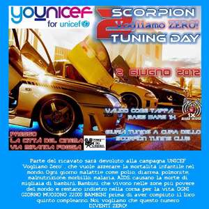 'Scorpion Tunig Day - Vogliamo Zero!', lo sport al servizio del sociale